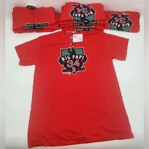David Ortiz #34 Big Papi Farewell Season Boston Red Sox T-Shirt Commemorative